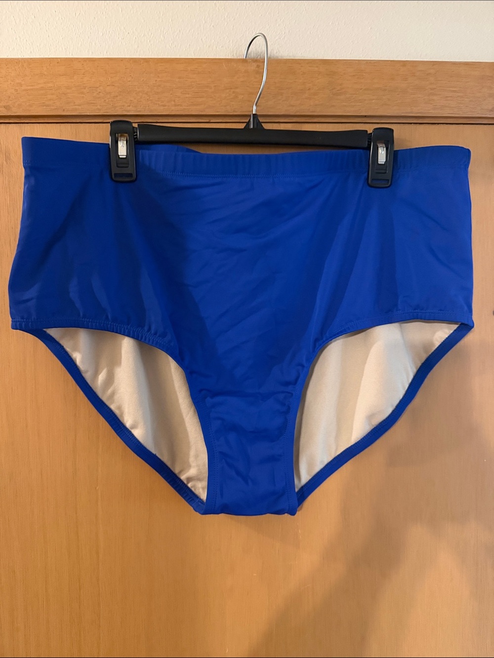 Swimsuits for All Women’s Swim Briefs Bikini Bottoms New Royal Blue Size 24